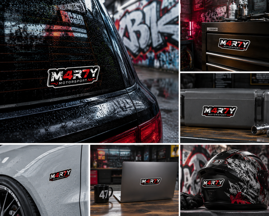 M4R7Y Motorsport Vinyl Sticker #47