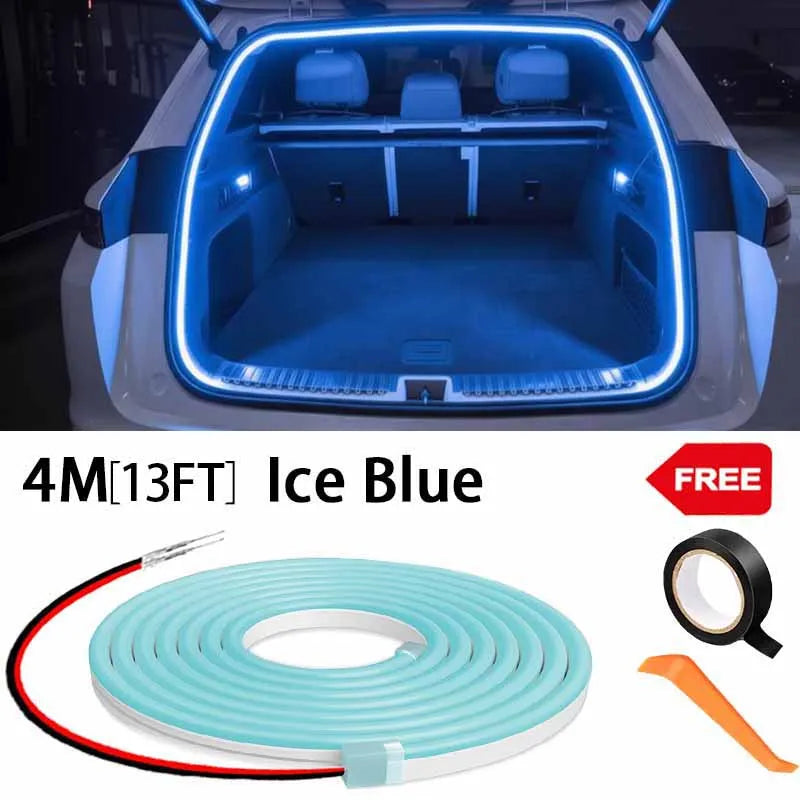 Car Trunk LED Ambient Light Strip / Tailgate Cargo Lighting