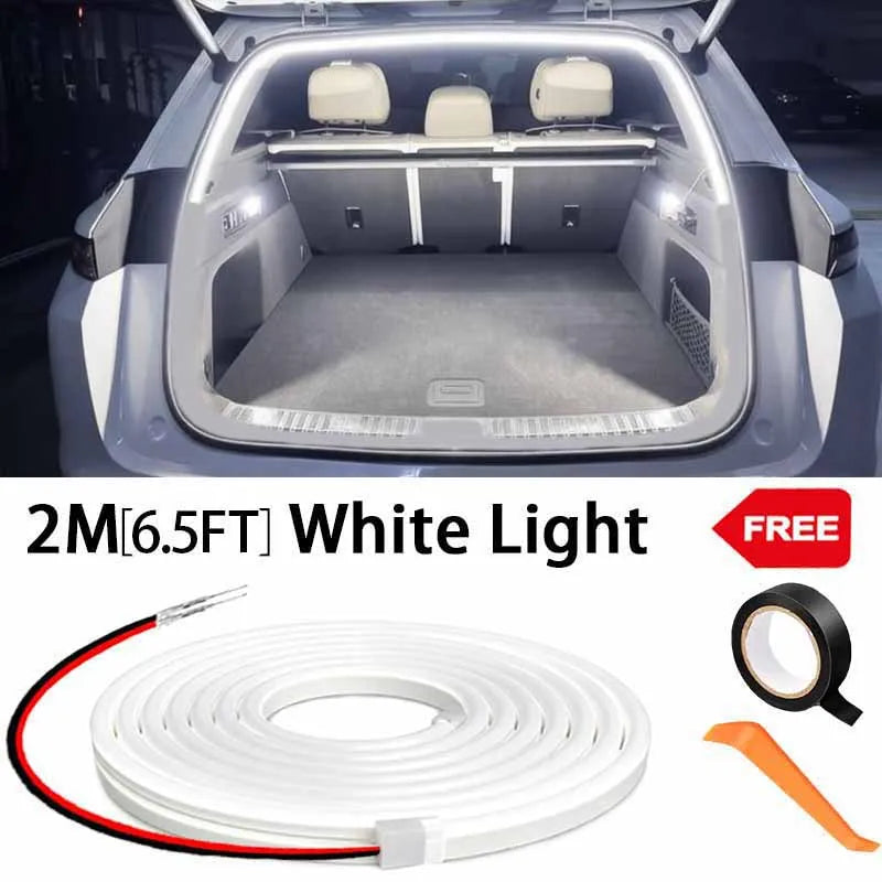 Car Trunk LED Ambient Light Strip / Tailgate Cargo Lighting