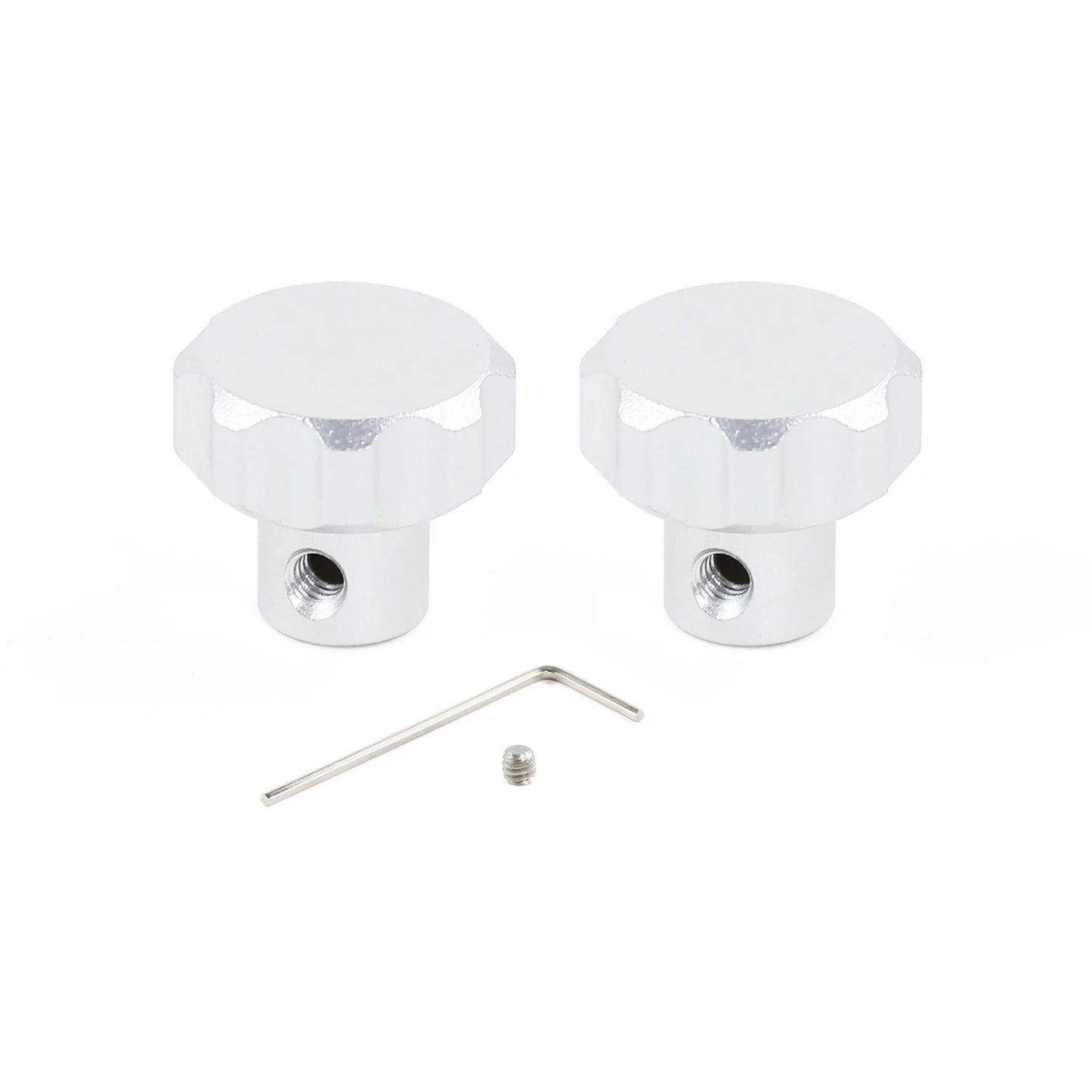 Aluminium Sim Wheel Rotary Knobs for Sim Racing Button Boxes (24mm / 6.1mm Hole)