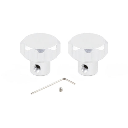Aluminium Sim Wheel Rotary Knobs for Sim Racing Button Boxes (24mm / 6.1mm Hole)