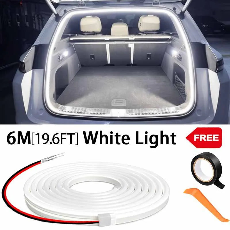 Car Trunk LED Ambient Light Strip / Tailgate Cargo Lighting