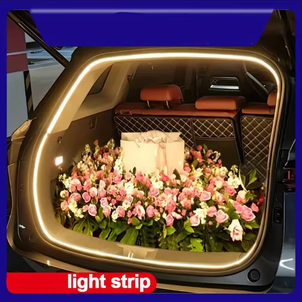 Car Trunk LED Ambient Light Strip / Tailgate Cargo Lighting