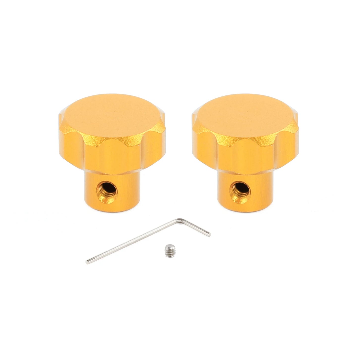 Aluminium Sim Wheel Rotary Knobs for Sim Racing Button Boxes (24mm / 6.1mm Hole)