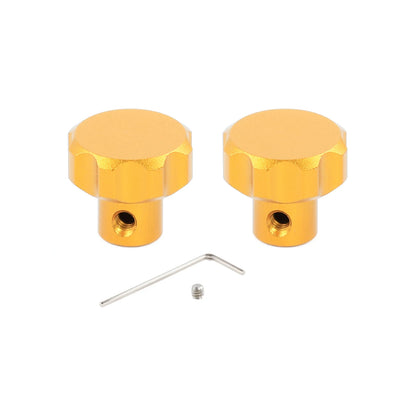 Aluminium Sim Wheel Rotary Knobs for Sim Racing Button Boxes (24mm / 6.1mm Hole)