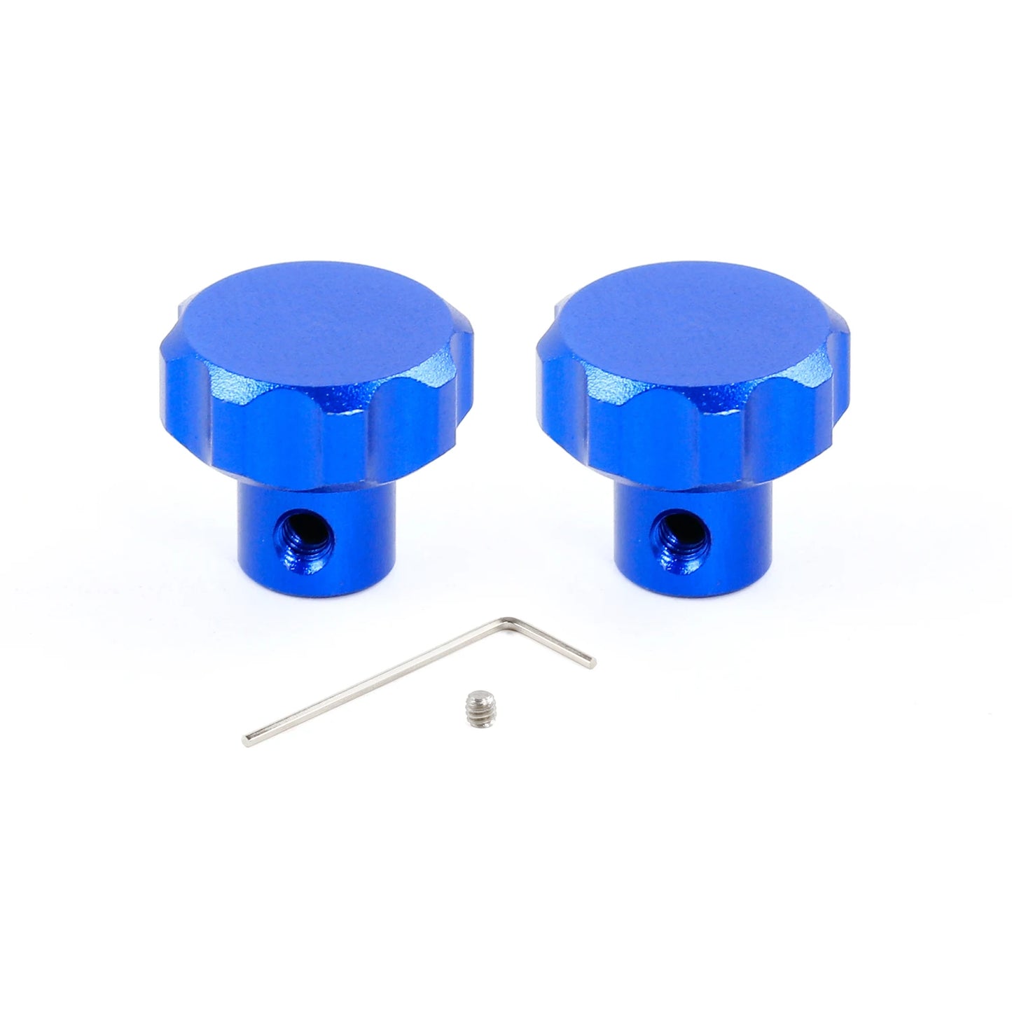 Aluminium Sim Wheel Rotary Knobs for Sim Racing Button Boxes (24mm / 6.1mm Hole)