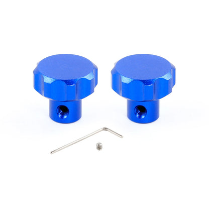 Aluminium Sim Wheel Rotary Knobs for Sim Racing Button Boxes (24mm / 6.1mm Hole)