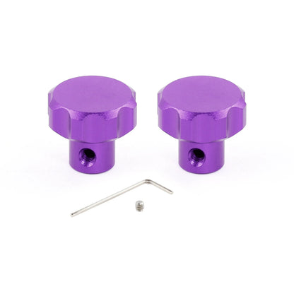 Aluminium Sim Wheel Rotary Knobs for Sim Racing Button Boxes (24mm / 6.1mm Hole)