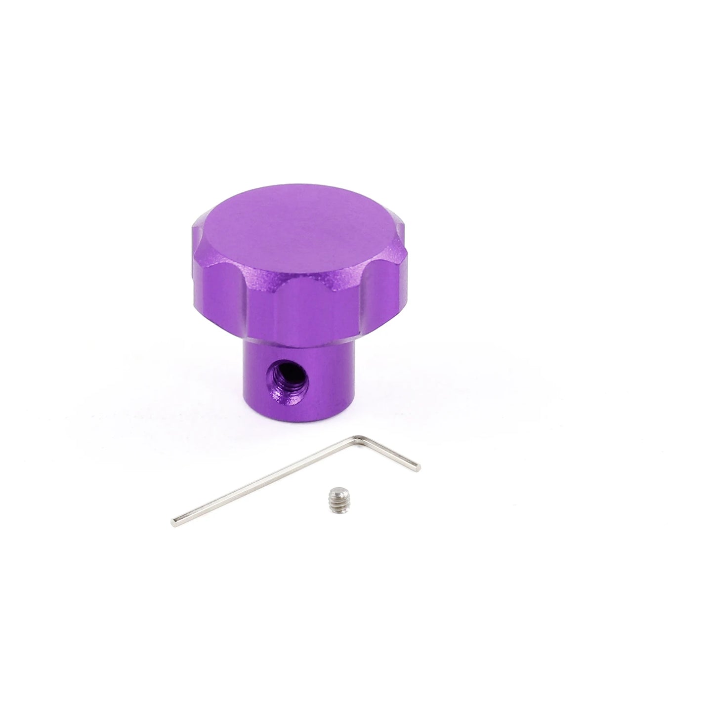Aluminium Sim Wheel Rotary Knobs for Sim Racing Button Boxes (24mm / 6.1mm Hole)