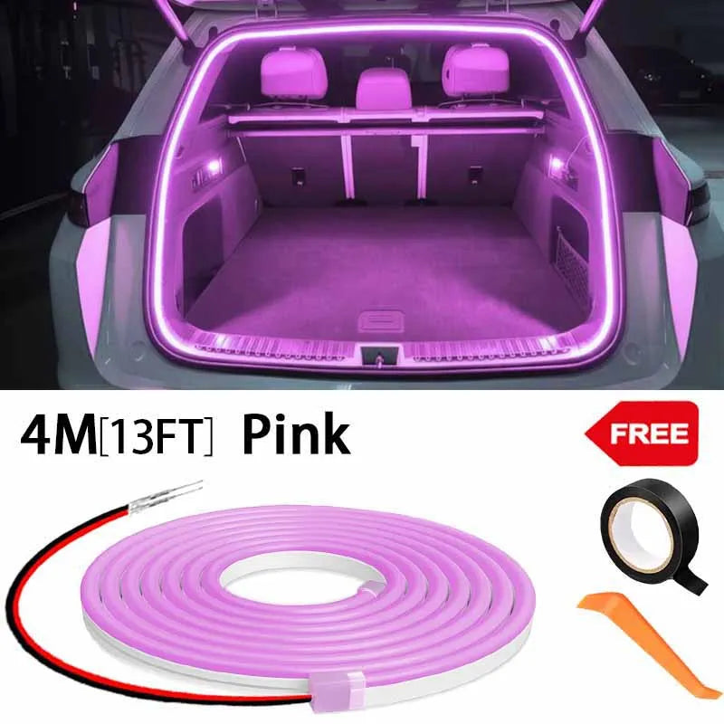 Car Trunk LED Ambient Light Strip / Tailgate Cargo Lighting