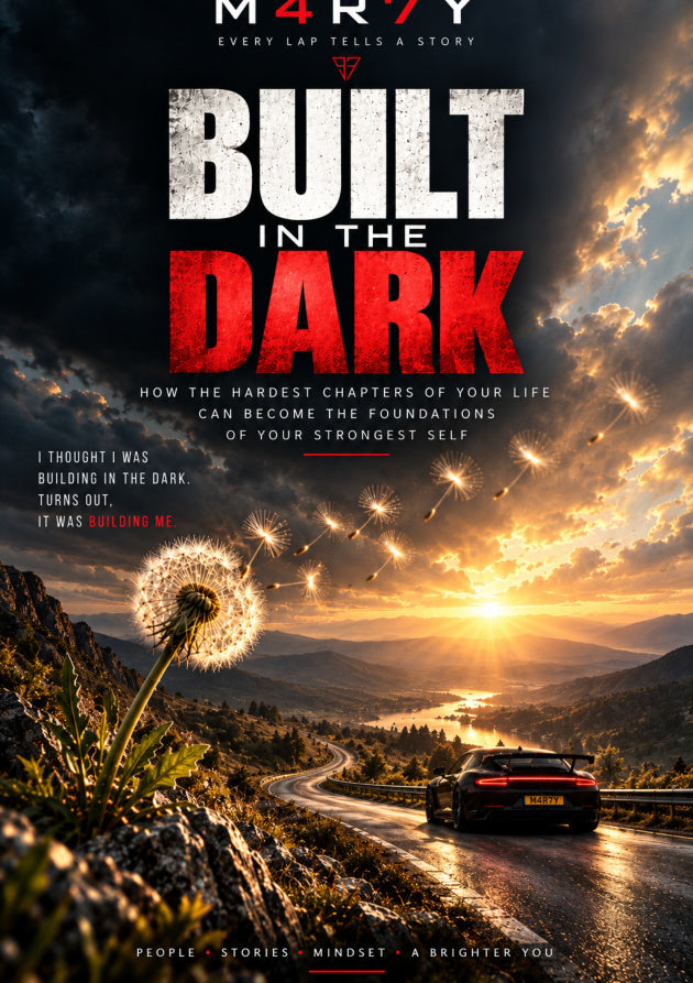 BUILT IN THE DARK front cover by M4R7Y Motorsport
